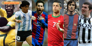 Top những ngôi sao bóng đá nổi tiếng thế giới từ trước đến nay